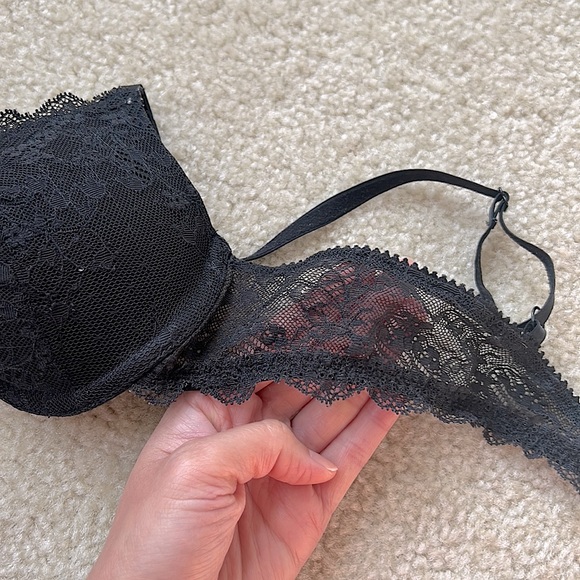 GapBody Favorite Ultra Push-up Black Bra 34A - Picture 5 of 9